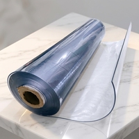 1.5-5mm d'épaisseur Transparent vinyle PVC nappe rouleaux impression claire Flexible PVC Film étanche Technique