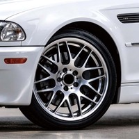 Jantes en aluminium forgé multi-rayons en Y 17 18 19 20 21 pouces 4*100 5*100 5*108 5*112 5*114.3 5*120 5*130 Argent poli pour F30 E60 G30