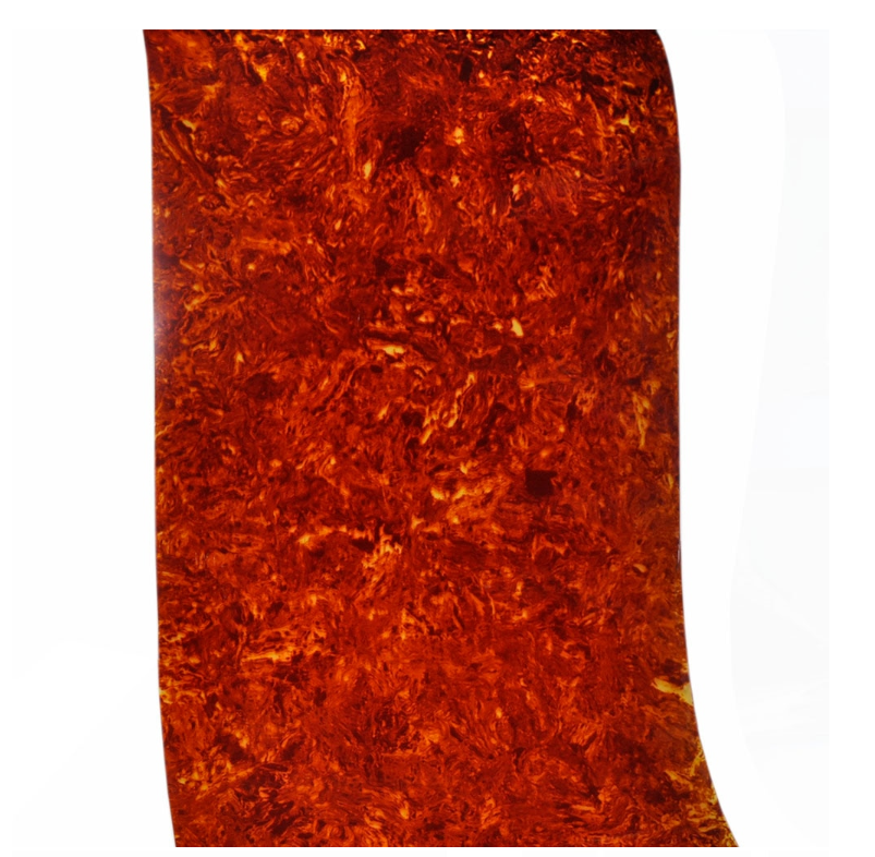 0.46mm Tortoise Celluloid Sheet DIY Musical Instrument Deco Drum Wrap · image 1
