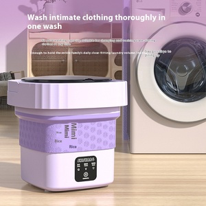 Portatile Mini automatico Elution lavatrice Top-Loading alloggiamento in plastica USB fonte di alimentazione per la pulizia di biancheria intima - Product Image 4
