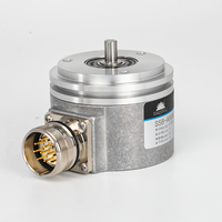 Encodeur rotatif incrémental HENGXIANG S58 avec arbre plein de 10 mm type D, 5 V CC, IP65, jusqu'à 23040 PPR, alarme, fixation par vis, certifié CE
