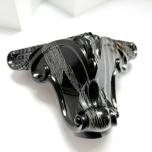 YIJUN Furniture Legs 4073 Black <b>ABS</b> Modern Minimalist Easy Installation - Product Image 4