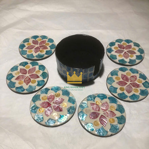 Top Selling Eco-Friendly Modern Rattan Round Tea <b>coaster</b> for Drinks for Party From Vietnam Ready to Export - Product Image 2