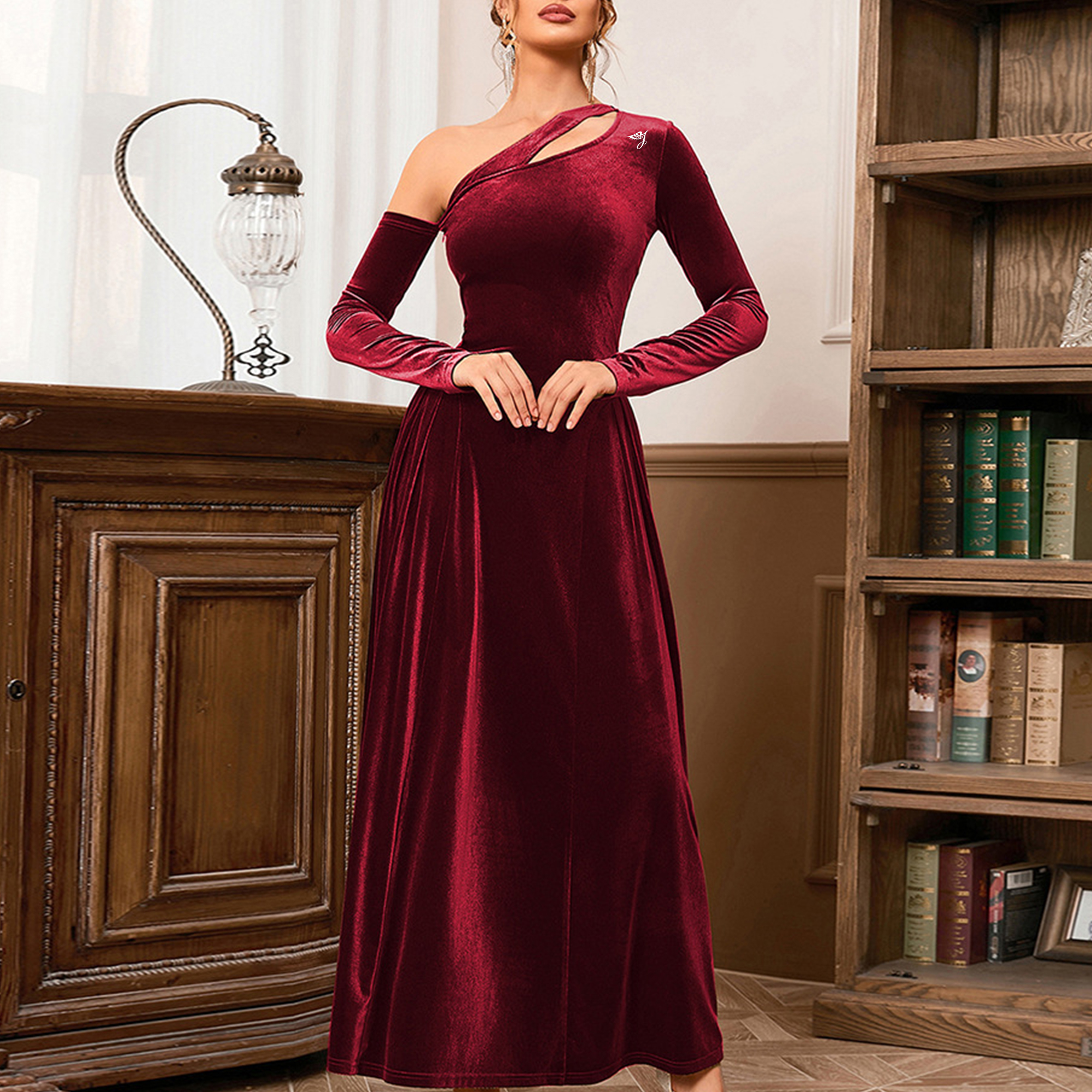 Custom Wholesale One-Shoulder Long Sleeves With High Slits Woman Diner Dress Formal Gown Women Party| Alibaba.com Custom Wholesale One-Shoulder Long Sleeves With High Slits Woman Diner Dress Formal Gown Women Party| Alibaba.com