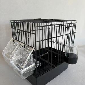 Zarif demir kuş kafesi palmiye boyutunda papağanlar, kanaryalar, vb için uygundur. Iç dekorasyon veya evcil hayvan kuşlar için uygun - Product Image 3