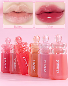 Gloss à lèvres effet miroir en gelée personnalisable MLM, hydratant longue tenue 24h, léger, application facile et douce. - Product Image 6