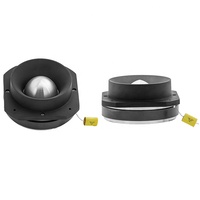 Haut-parleur à dôme en aluminium avec diaphragme en titane CCAW 72 mm, haut-parleur de studio, haut-parleur métallique pour voiture