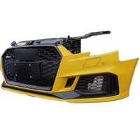 Parachoques de fábrica original para Audi RS3, parachoques de alta calidad, conjunto de parrilla de coche usado de primera calidad, kit de parachoques delantero