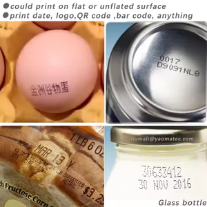 Yode Date Naomatec 25,4 MM QR Bar Batch Cumber Logo Etiqueta de fecha de caducidad Máquina de impresión portátil de mano Mini impresora - Product Image 5