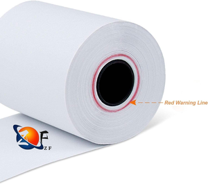 Papel Térmico para Caja Registradora 80 57x40, Rollos de Papel para Recibos 80x80 de Fábrica - Product Image 3