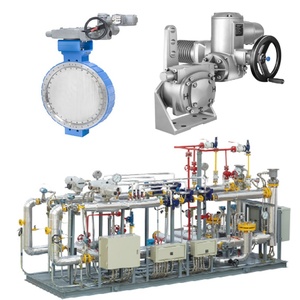 ชุดควบคุมแรงดัน/การไหลแบบสกิด LTR 43 วาล์วและตัวกระตุ้น Auma และกล่องฟันเฟือง - Product Image 4