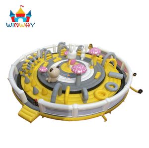 Venta caliente Winway Ww11 al aire libre personalizado PVC inflable parque acuático con piscina para niños adultos para jugar lugares de entretenimiento alquiler - Product Image 3