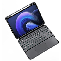 Clavier intelligent magnétique détachable en stock pour Xiaomi Pad 6 11 pouces avec étui à clavier rotatif à charnière