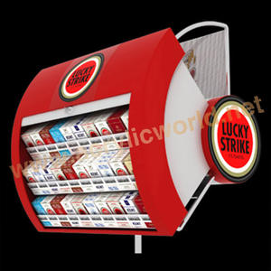 Présentoir à cigarettes, magasin de commodité, présentoir acrylique à cigarettes personnalisé - Product Image 1