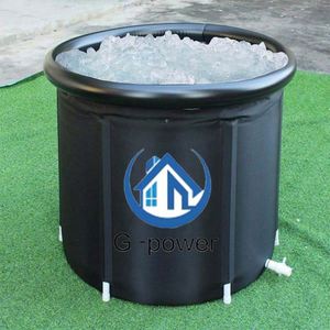 Nouvelle baignoire gonflable en PVC écologique avec couvercle, bain froid, spa glacé pour adultes, utilisation domestique, pliable - Product Image 6