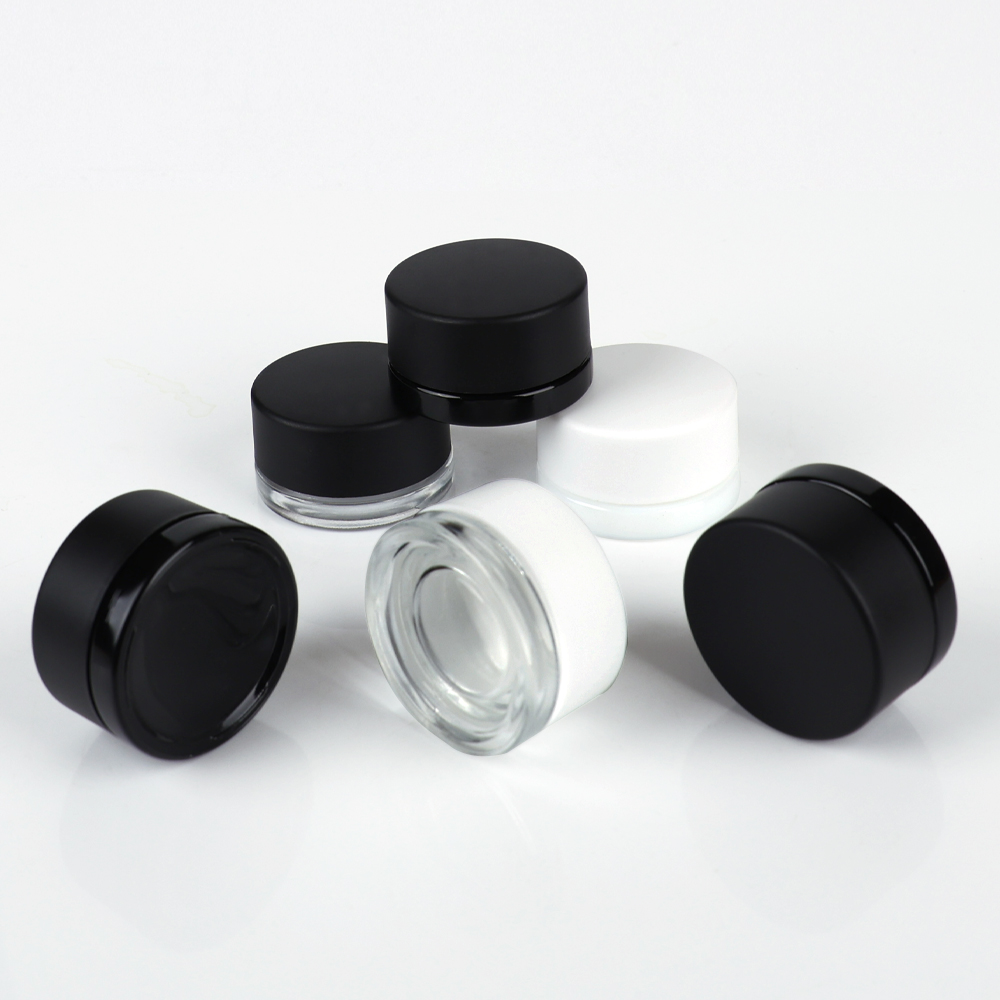 glass jar pop vac 5 ml concentrate