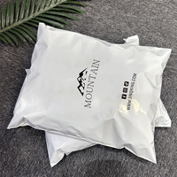 Sacs d'expédition adhésifs résistants aux déchirures avec poignée pour vêtements, sacs d'emballage en polyéthylène colorés, sacs d'expédition compostables à base de plantes, pastel