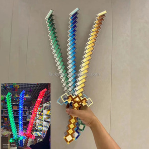 Nouveautés Luckykoo : Épée lumineuse avec musique pour enfants, accessoires de fête cosplay, sabre laser LED dinosaure, jouets - Product Image 6