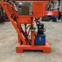 Offre spéciale Machine à briques d'argile électrique compacte Gain de place Petite extrudeuse de blocs pour atelier