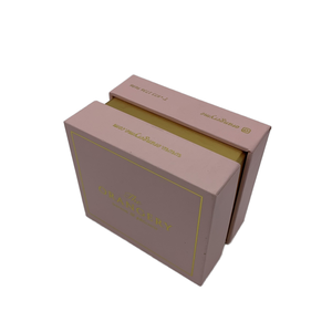 Caja de regalo con cubierta de Cielo y Tierra Rosa personalizada, caja de regalo de cartón, embalaje ecológico directo de fábrica - Product Image 2