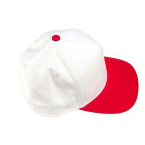Casquette de baseball unie à deux couleurs, 5 panneaux, style sport, pour hommes, prix usine - Product Image 1