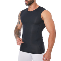 Débardeur de compression athlétique sans manches pour l'entraînement, couche de base sportive pour la course et le basketball