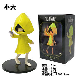 Juego de 2 estilos Little Nightmares figura de acción <span class=keywords><strong>Mono</strong></span> y Nomes modelo coleccionable estatua juego mercancía regalo juego modelo de juguete - Product Image 4