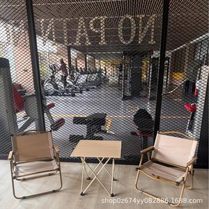 Outdoor <b>Folding</b> Chair Aluminum Alloy Beech Wood Oxford Cloth Portable Camping Picnic Fishing Chair 58cm Independent Brands - Product Image 4