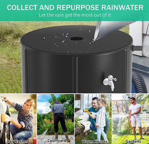 Baril imperméable d'eau de pluie de bâche de PVC, système de récupération d'eau de pluie de haute qualité - Product Image 6