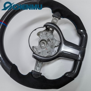 Volante de carbono actualizado personalizado para <span class=keywords><strong>Bmw</strong></span> F Series F10 F30 <span class=keywords><strong>E7</strong></span> E88 E70 E80 E92 E90 F25 F16 F11 F12 F32 Alcantara Wheel - Product Image 6