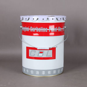 Seau vide en métal de 10 litres avec poignée en métal en <span class=keywords><strong>plastique</strong></span> et couvercle utilisé pour l'emballage d'encre ou de graisse de peinture - Product Image 2