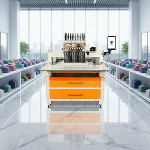 Macchina Automatica per Applicazione Paillettes, Pressa Computerizzata ad Alta Precisione per Decorazioni su Abbigliamento - Product Image 1