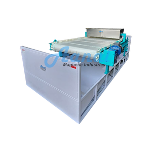 Separador Magnético de Banda Húmeda Industrial de Alta Resistencia para Extracción de Hierro en Lodos, Máquina para Procesamiento de Minerales y Separación Magnética Húmeda - Product Image 3