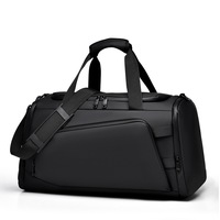 Sac de voyage unisexe en cuir géométrique, tendance et durable, avec sangle réglable, grande capacité, idéal pour la gym, haut de gamme, vente chaude