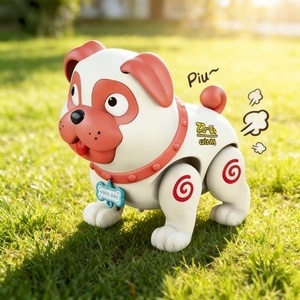Jouet Éducatif Électrique pour Chien, Interactif, qui Marche, Pulvérise, Chante, Danse, avec Lumières et Musique, en Plastique, Animal de Dessin Animé - Product Image 2