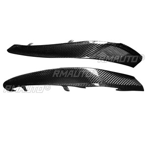 Kit carrosserie pour Benz W205 S205 C63S, pare-chocs avant, feux antibrouillard, spoiler, couvercle en fibre de carbone véritable pour Benz W205 S205 C63S, accessoires de voiture - Product Image 5