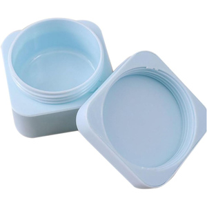Custom Empty Label 1oz 10g 20g UV Nail Gel Powder Cream Luxury PP Extension <b>Jars</b> Durable Pink Blue <b>Plastic</b> Cosmetic <b>Jars</b> - Product Image 3