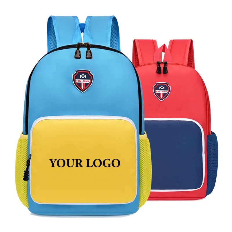 2022 new trend children's backpack Canvas bag cute cartoon kindergarten boys girls fashion small backpack school bag