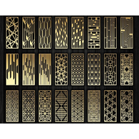Panneaux muraux de décoration CNC modernes, écran en aluminium pour balcon, cloison en aluminium, revêtement mural en aluminium, profil de panneau extérieur