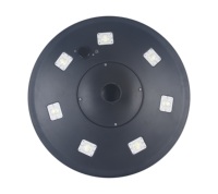 Lampes solaires de jardin avec capteurs radar et charge MPPT, éclairage LED pour parcs et jardins