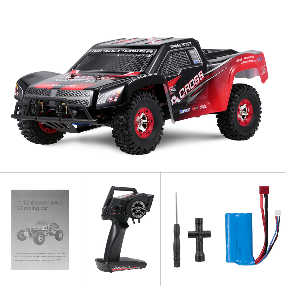 2021 HOSHI Wltoys 12423 RC Car - 1/12 4WD Electric Brushed SUV