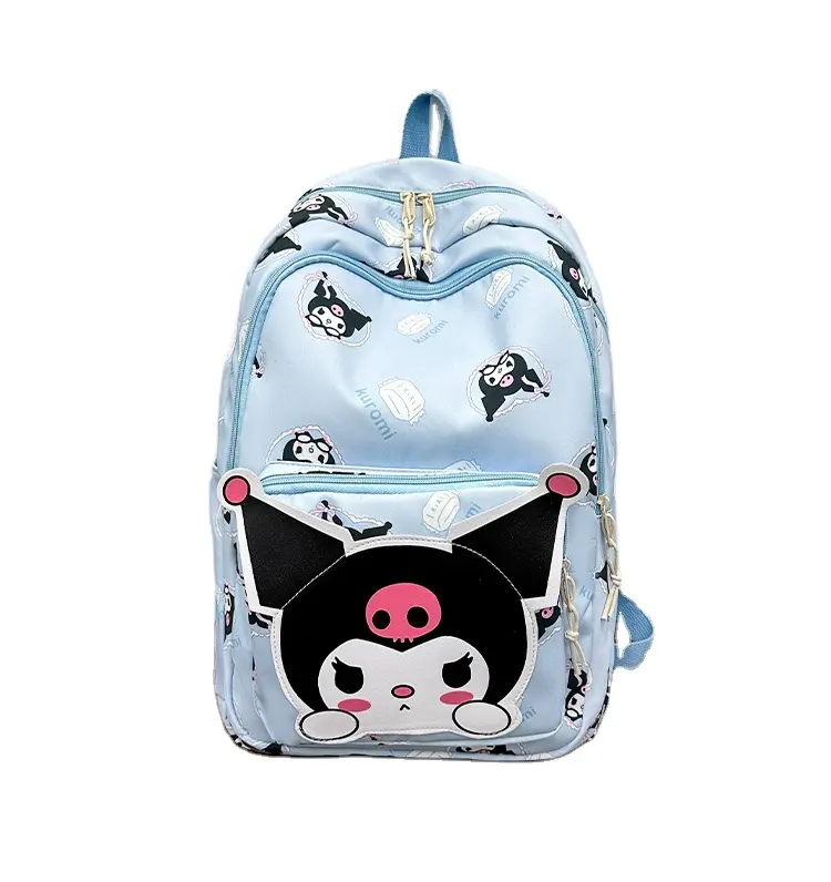 QY Kuromi backpack boys and girls backpack fashion Melody high school pupils Grade three to six backpack