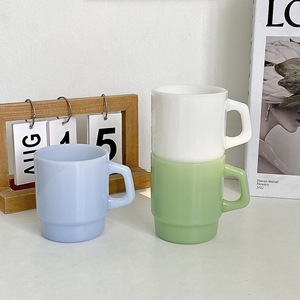 Drinkware creativo Simple lindo mango vaso de vidrio <span class=keywords><strong>taza</strong></span> de vidrio de <span class=keywords><strong>color</strong></span> <span class=keywords><strong>taza</strong></span> de agua <span class=keywords><strong>taza</strong></span> de vidrio con <span class=keywords><strong>asa</strong></span> - Product Image 1