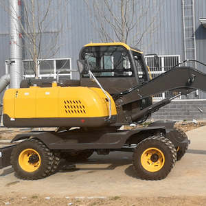 Máy xúc bánh lốp mini 3.5 tấn dùng cho nông trại, đạt tiêu chuẩn EPA <span class=keywords><strong>CE</strong></span>, động cơ máy xúc, máy xúc bán chạy, máy đào nông trại có cabin - Product Image 6