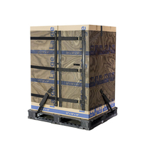Solution personnalisée de filetage de palettes imperméable - Protection de cargaison réutilisable pour la logistique par temps pluvieux |   TechCycle