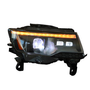 Luces de Coche para <span class=keywords><strong>Jeep</strong></span> <span class=keywords><strong>Grand</strong></span> <span class=keywords><strong>Cherokee</strong></span> 2014-2021, Conjunto de Faros LED Automotrices, Actualización con Efecto de Encendido, Lente de Proyector, Herramientas y Accesorios - Product Image 1