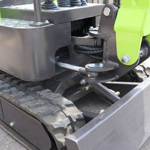Mini-excavatrice sur chenilles 1T 1.5T 2T, équipement de construction, moteur, pompe, boîte de vitesses, haute efficacité, performances fiables, 0.028m3 - Product Image 5