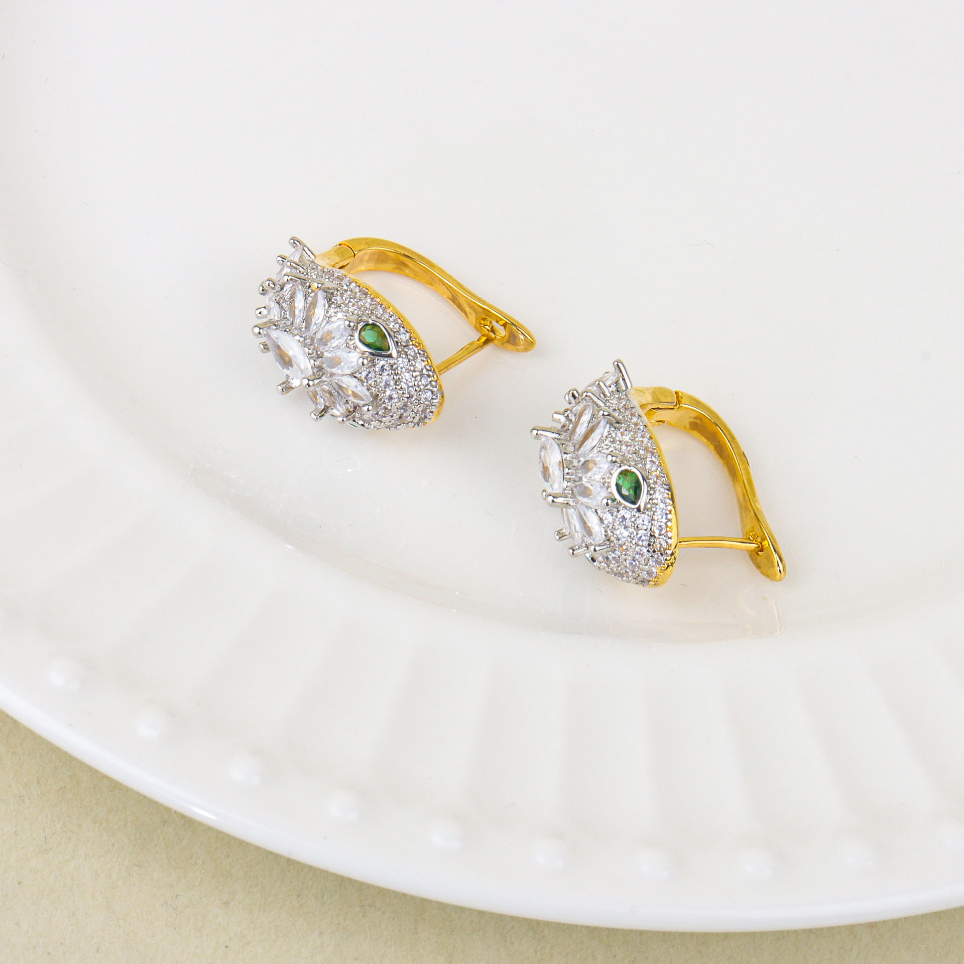 Boucle d'oreille en or * 36