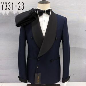 Actual 100% Slim Fit <span class=keywords><strong>vert</strong></span> <span class=keywords><strong>foncé</strong></span> à double boutonnage rayure deux fentes affaires 2 pièces ensemble hommes <span class=keywords><strong>marié</strong></span> mariage affaires costumes MSY331 - Product Image 4