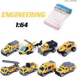 Venta Caliente: 24 Modelos a Escala 1:64 <span class=keywords><strong>de</strong></span> Vehículos <span class=keywords><strong>de</strong></span> Construcción, <span class=keywords><strong>Policía</strong></span> y Bomberos <span class=keywords><strong>de</strong></span> Aleación, Coches <span class=keywords><strong>de</strong></span> Juguete <span class=keywords><strong>de</strong></span> Metal Fundido a Presión - Product Image 4